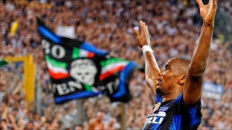 Cameroon's Samuel Eto'o