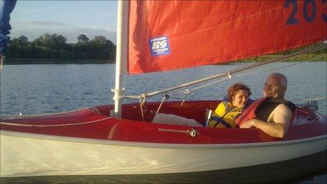 Telford Sailiability dinghy