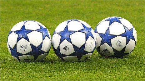 Champions League balls