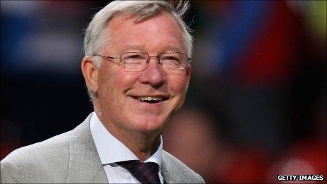 Manchester United manager Sir Alex Ferguson