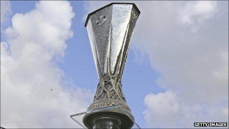 Europa League trophy