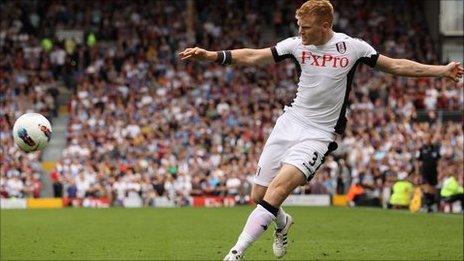 Fulham defender John Arne Riise