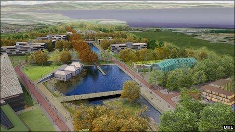 Artist's impression of Beechwood. Pic: UHI