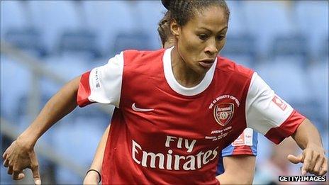 Arsenal's Rachel Yankey