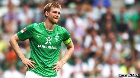 Werder Bremen's Per Mertesacker