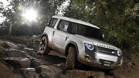 Land Rover DC100 concept car