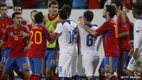 Chile 2-3 Spain