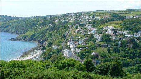 Laxey village courtesy Manxscenes.com