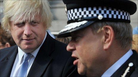 Boris Johnson and Tim Godwin