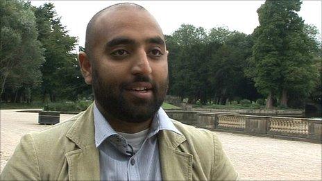 Former Nottingham PhD student Rizwaan Sabir