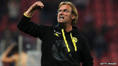 Borussia Dortmund coach Jurgen Klopp