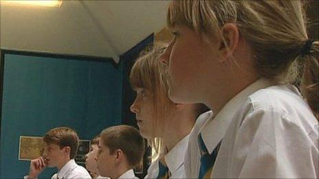 Stour Valley Community School pupils