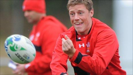 Wales fly-half Rhys Priestland