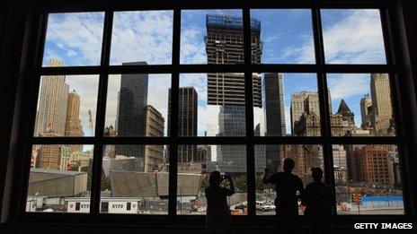Construction work near Ground Zero