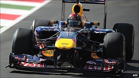 Sebastian Vettel's Red Bull