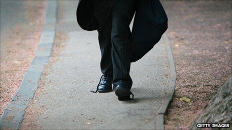 Eton pupil walking on a path