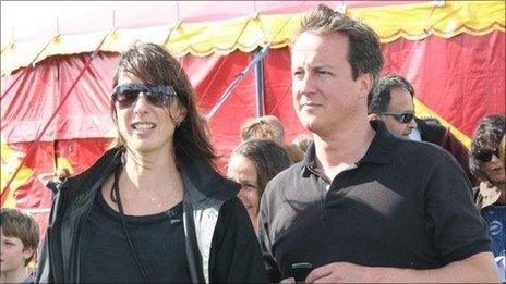 Samantha Cameron, David Cameron