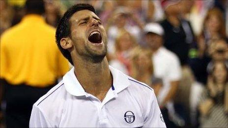 Serbian Novak Djokovic