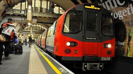 London Underground train