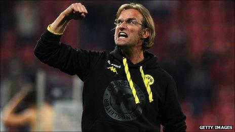 Borussia Dortmund coach Jurgen Klopp