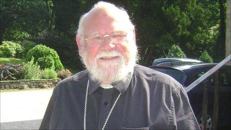 The Bishop of Burnley, the Right Reverend John Goddard