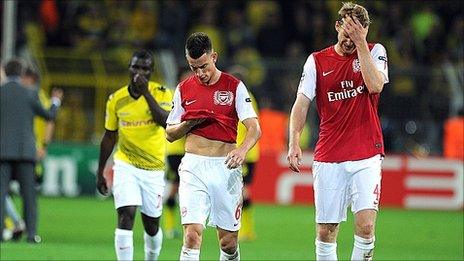 Arsenal disappointed