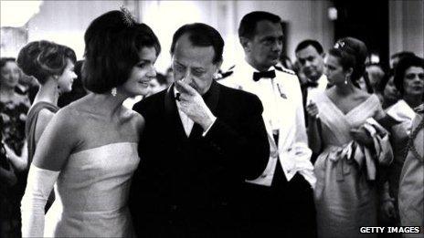 Jackie Kennedy and Andre Malraux