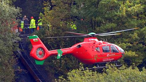 Rescue operation at Gleision Colliery