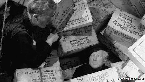 Scene from Whisky Galore. Image supplied by Screen Machine