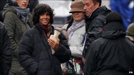 Halle Berry in Glasgow