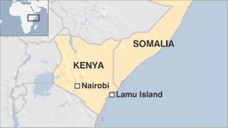 Map of Kenya