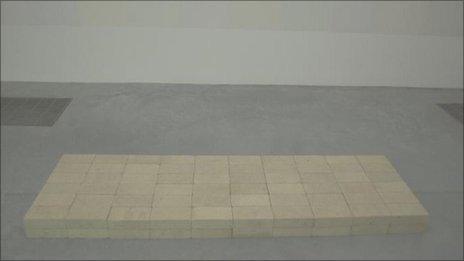 Carl Andre's Equivalent VIII sculpture