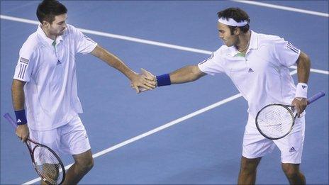 Colin Fleming and Ross Hutchings