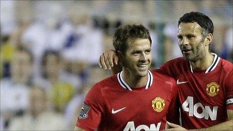 Michael Owen and Ryan Giggs