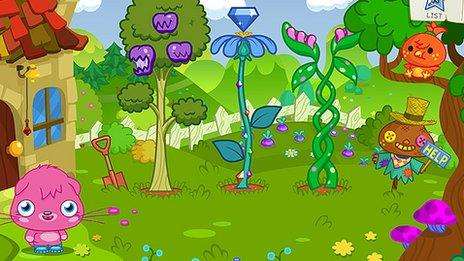 Moshi monsters screenshot