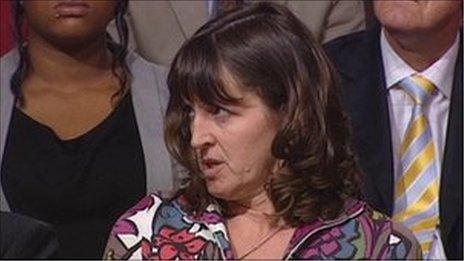 Emma Bridgewater at a Spending review debate