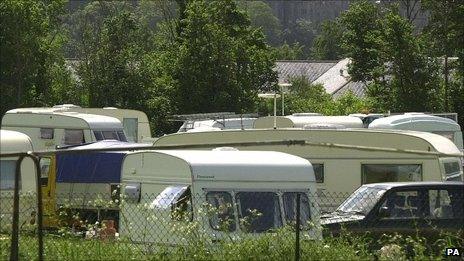 Traveller camp