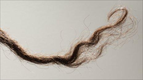 Lock of Aboriginal hair