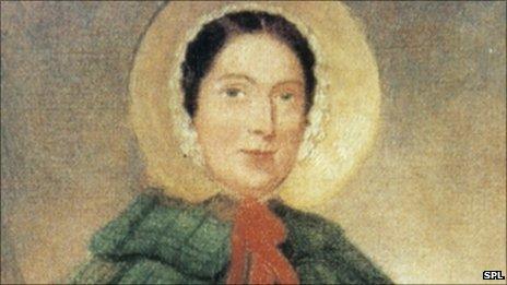 Portrait of Mary Anning from 1840