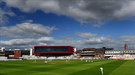 Old Trafford cricket ground