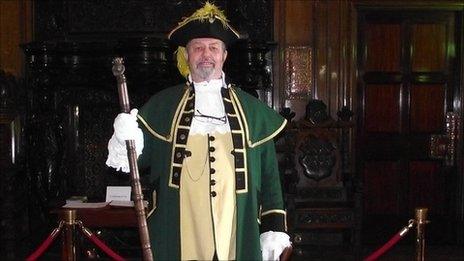 Town Crier Terry Stubbings