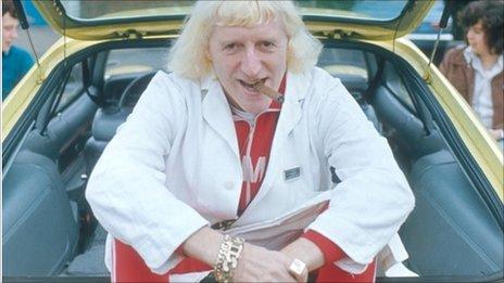 Sir Jimmy Savile in 1978