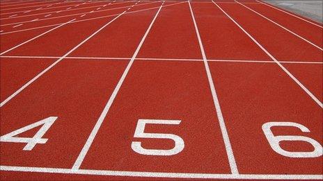 Generic athletics track