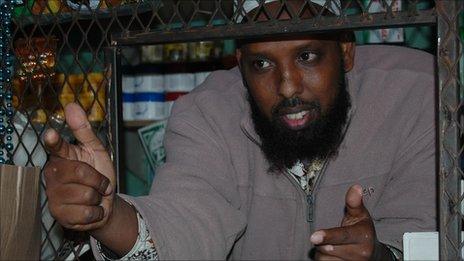 Abdi Habarwa, shop owner in Port Elizabeth, Eastern Cape