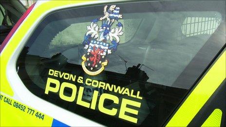 Devon and Cornwall Police car