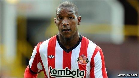 Sunderland defender Titus Bramble