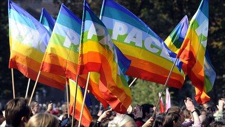 2010 gay pride march in Belgrade