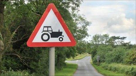 Tractor sign