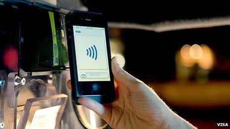 Paying for a taxi using your mobile phone