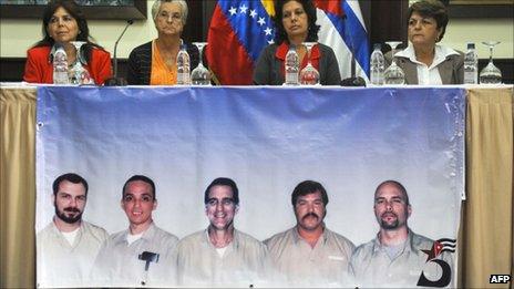 Relatives of the imprisoned Cubans take their campaign for their freedom overseas - September 2011